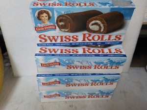 4 Boxes Little Debbie Swiss Rolls ...
