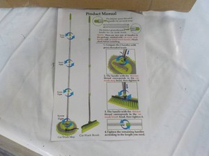 Car Wash Brush with long handle kit...