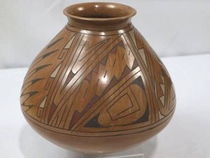 Casas Grandes Painted Clay Vase