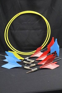 Regent Jarts Lawn Darts Set With 6 Darts & 2 Rings