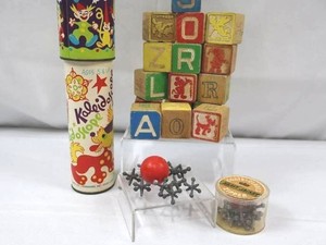 Kaleidoscope, Wooden Blocks & Jacks Mixed Lot