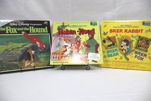 Disney Story and Songs Vinyl Record Collection 1970-1981