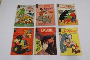Walt Disney & Hanna-Barbera Comic Book Lot of 6