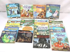 Walt Disney Read-Along Books (Lot of 23)