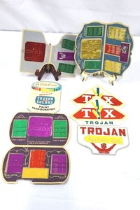 Vintage 1950s Sewing Kits and Die-Cut Advertising Signs