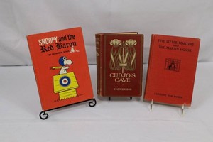 Vintage Childrens Book Trio 1936 First Edition Cudjos Cave  F19ive Little Martins