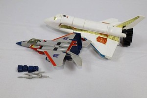 Transformers Toy Lot With Jet Figures & Accessories