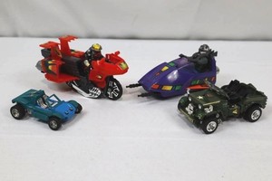 Mixed Lot of 4 Toy Vehicles and Figures