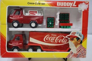 Coca-Cola Buddy L Toy Trucks Set (Lot of 2)