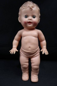 Vintage 1950s Sun Rubber Co. Tod-L-Tot Doll 10 in