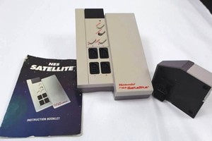 1989 Nintendo NES Satellite Transmitter & Receiver Set