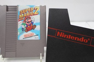 Vintage Super Mario Bros. 2 Nintendo NES Cartridge With Sleeve