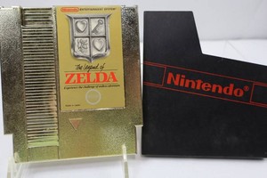 The Legend of Zelda Nintendo NES Game Cartridge With Sleeve
