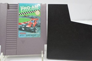 Nintendo R.C. Pro-Am NES Cartridge With Black Sleeve