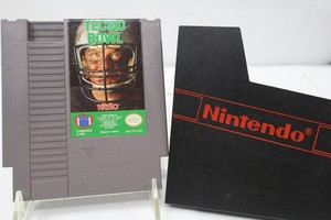 Tecmo Bowl NES Cartridge With Nintendo Sleeve