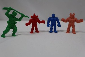 Vintage Mattel M.U.S.C.L.E. Figures (Lot of 4)