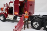 1985 M.A.S.K. Founder and Leader Matt Trakker with R.H.I.N.O Kenworth Semi-Truck