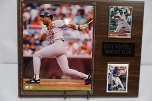 Dave Winfield 3000 Hit Club Plaque 15 X 12 in