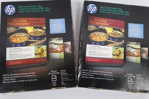 HP Brochure Paper 180g 8.5 X 11 150 Sheets (Lot of 2)