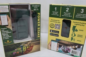 CE Smart Home Smart Wi-Fi Outdoor Garden Power Stake