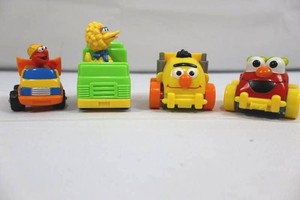 Tyco Sesame Street Vehicles (Lot of 4)