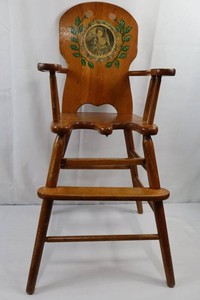 Antique Coppes Bros. & Zook Highchair 38 X 17 X 20 in