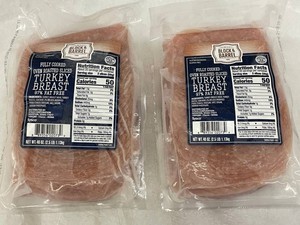 C - Block & Barrel Turkey Breast 40 Oz (Lot of 2)
