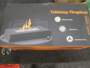 2 Tabletop fireplacea...