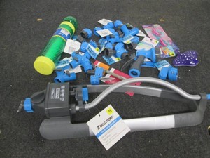 Garden hose attachments, sprinkler ...