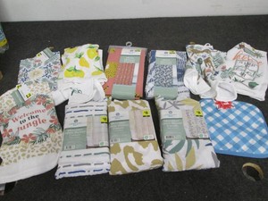 Shower curtains and towels...
