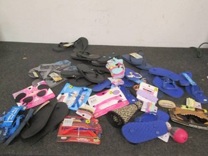 Sandals and sunglasses...