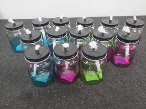 Oil burning jars...
