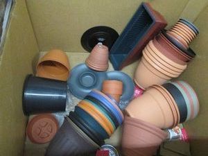 Value lot of assorted planters...
