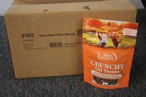 Nutri Source Crunchy Cat Treats 12-...