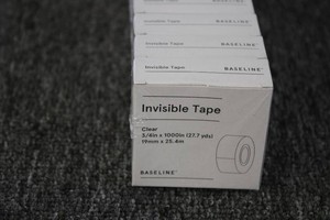 Invisible Tape Clear 34in x 1000in...