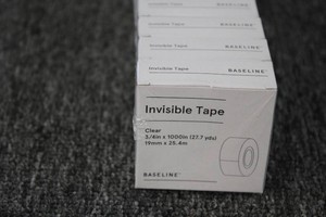 Invisible Tape Clear 34in x 1000in...