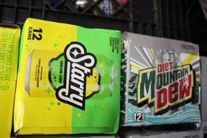 2 Cases of Pop 12-12oz cans Past Da...