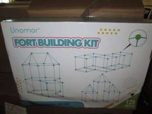 120 Piece fort building kit...