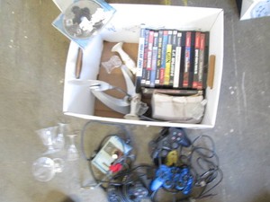 PlayStation games and controllers...