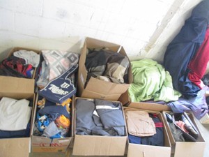 Lot of fancy dresses, clothes and m...