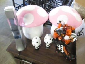 Mushroom and other decor...