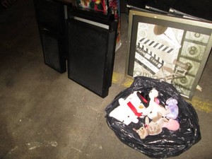 Shadow boxes, Mickey Mouse albums, ...