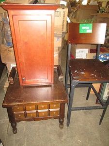 Home furniture and a cupboard...