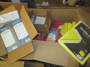 Lot of file folders, labels and tim...