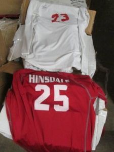 Case of assorted jerseys...