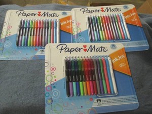 3 Pacs of Papermate pens...