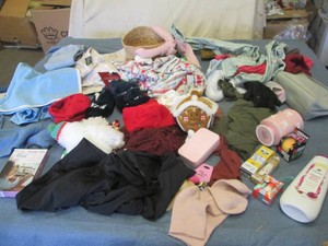 Lot of new clothes, body wash and m...