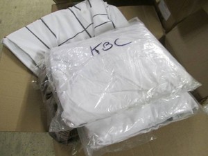 Large box of King size bedding...