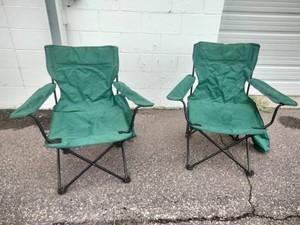 2 Greatland Outdoors captains chairs