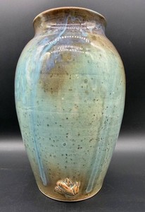 Frog Creek Pottery Vase 10.5